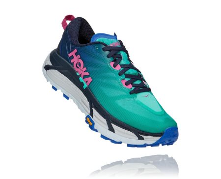 Hoka One One Mafate Speed 3 Ženske Pohodniški Čevlji Modra / Turkizna SI-864317W